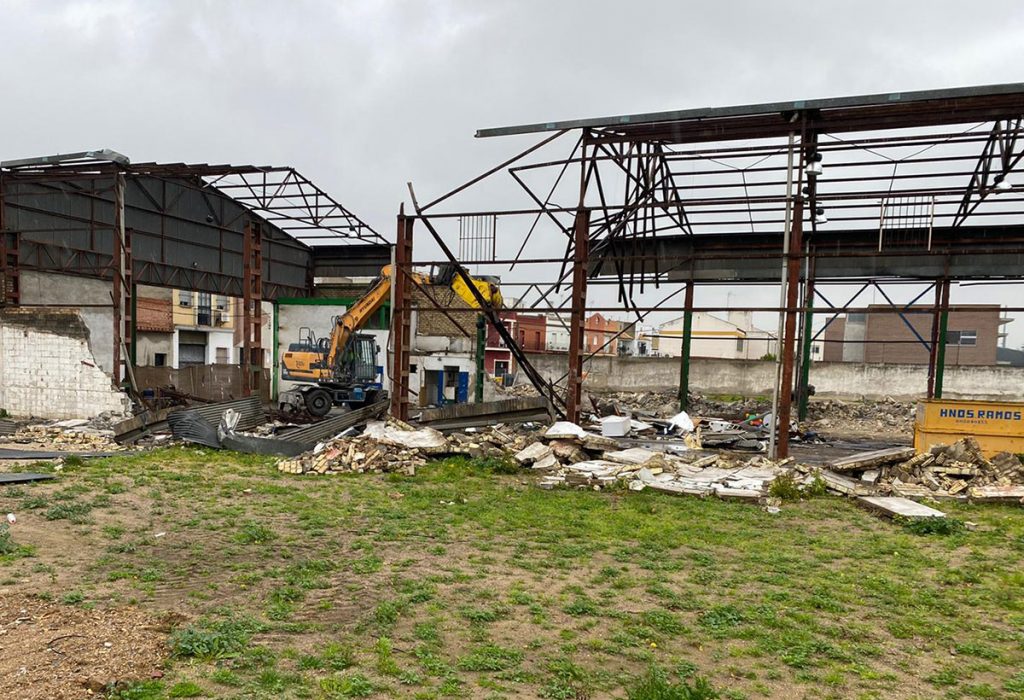 Inicio de las obras en San José de la Rinconada