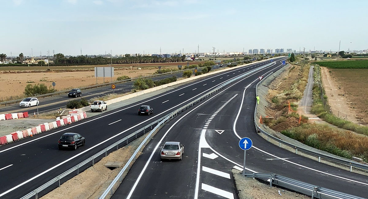 Autovía entre San José de la Rinconada y Sevilla