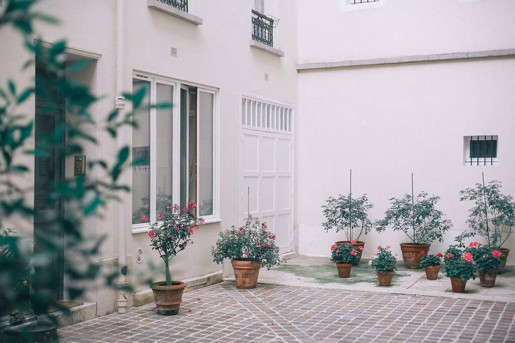 terraza en vivienda